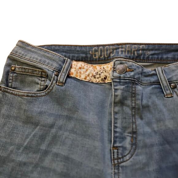 Good Hart Vintage-Inspired Wide Leg Jeans Size 12 - Picture 7 of 7